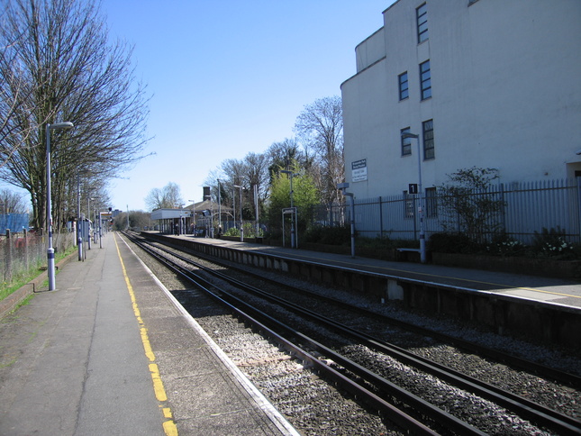 Westcombe Park platforms
looking east