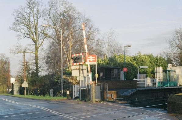 Westerfield level crossing