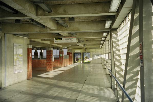 Inside West Ham bridge