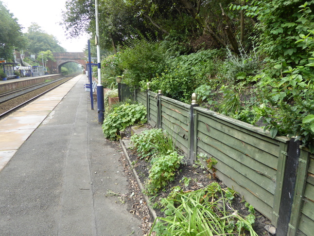 Westhoughton platform 1 finials