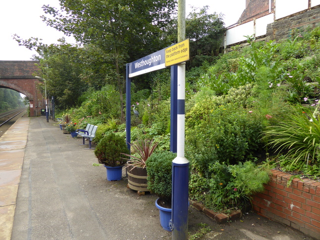 Westhoughton platform 1 gardens