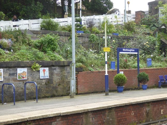 Westhoughton platform 2 gardens