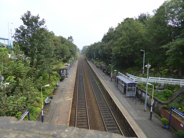 Westhoughton looking east from bridge