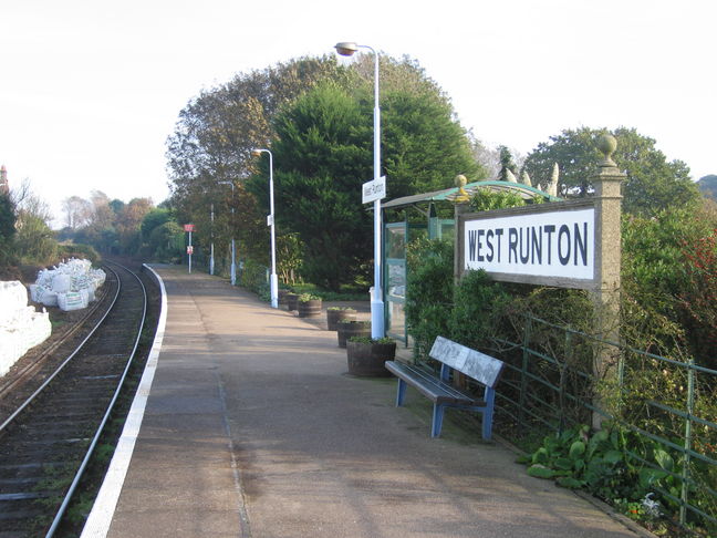 West Runton old sign
