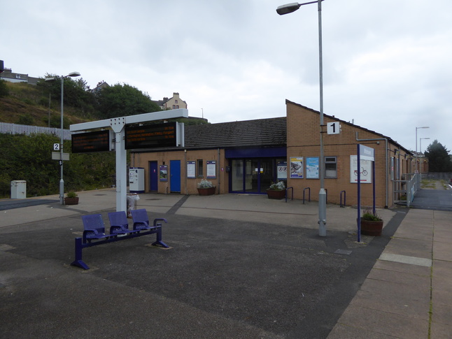 Whitehaven station building rear