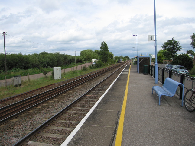 Whittlesea platform 1 looking east