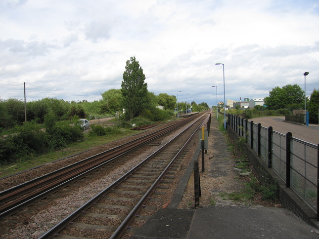 Whittlesea platform 2 from
platform 1