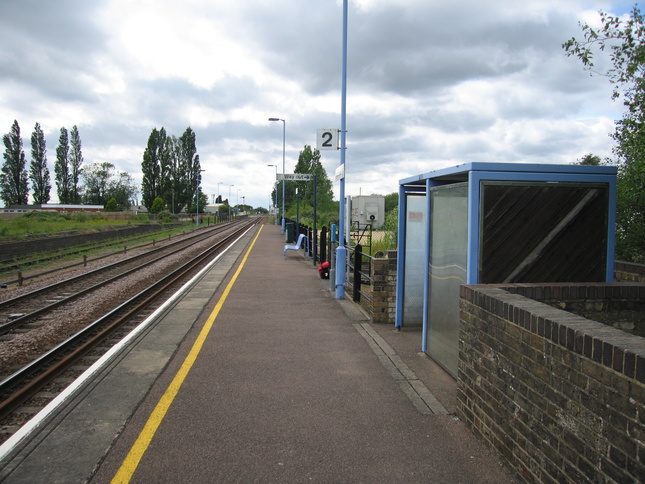 Whittlesea platform 2 looking west