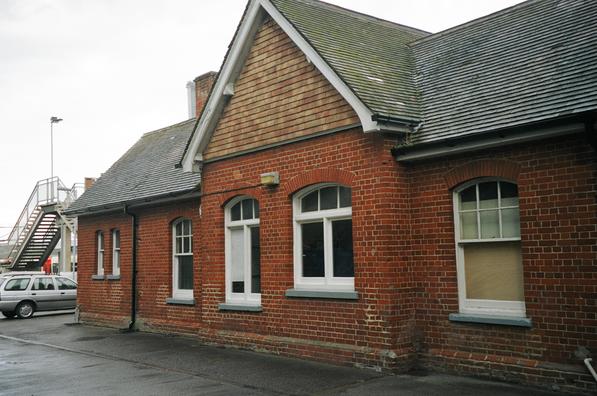 Whittlesford station rear