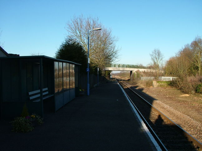 Wickham Market platform