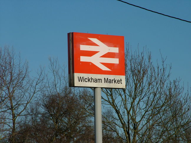 Wickham Market sign