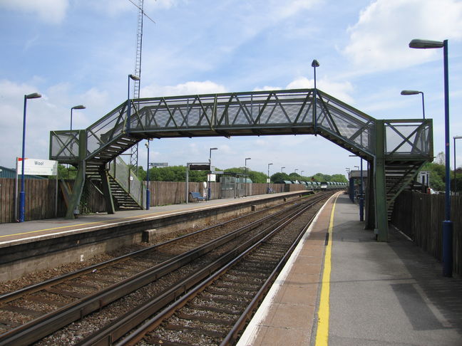 Wool footbridge