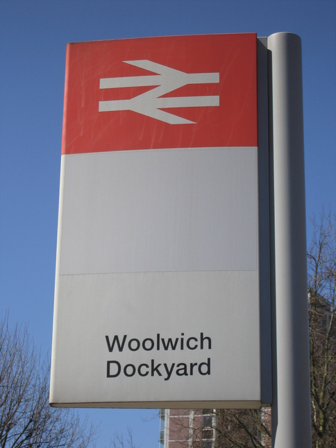 Woolwich Dockyard sign