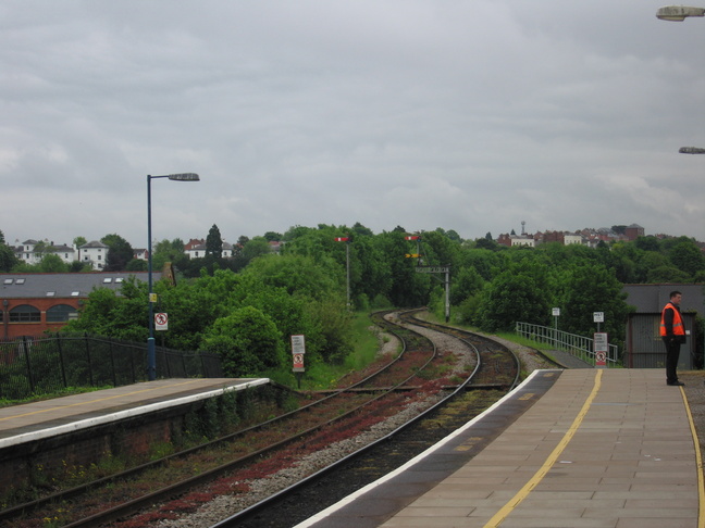 Worcester Foregate Street
looking east