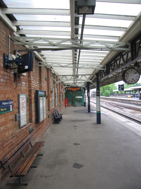 Worcester Shrub Hill
platform 2a