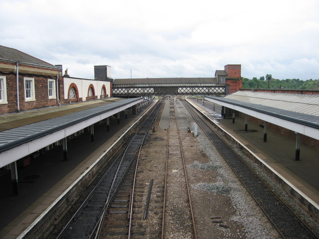 Worcester Shrub Hill
looking north from footbridge