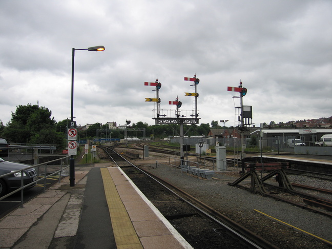 Worcester Shrub Hill looking
north