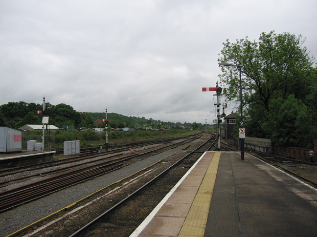Worcester Shrub Hill looking
south
