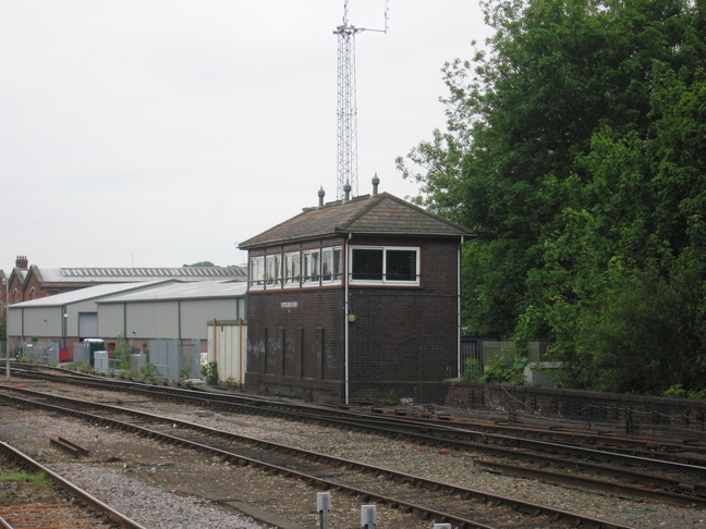 Worcester Shrub Hill signal
box