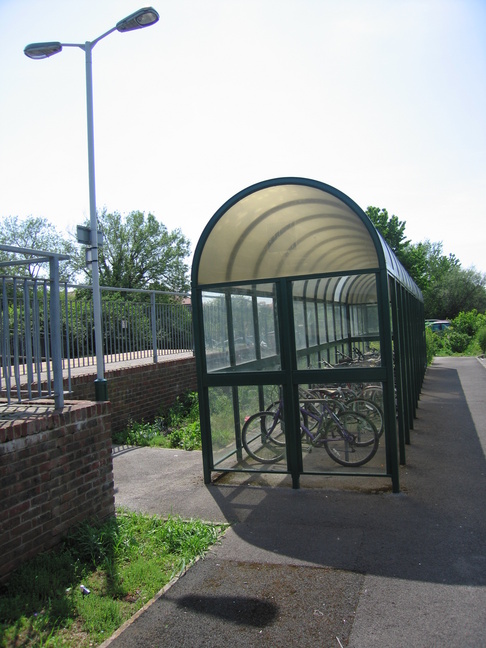 Worle bike parking