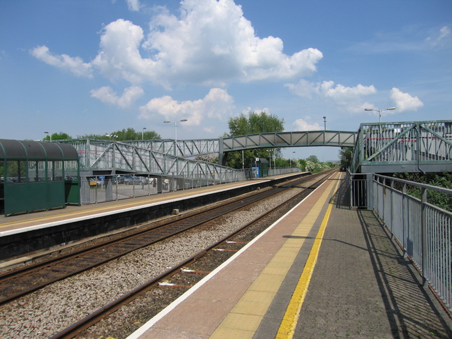 Worle footbridge