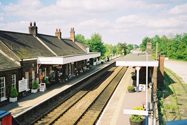 Looking East