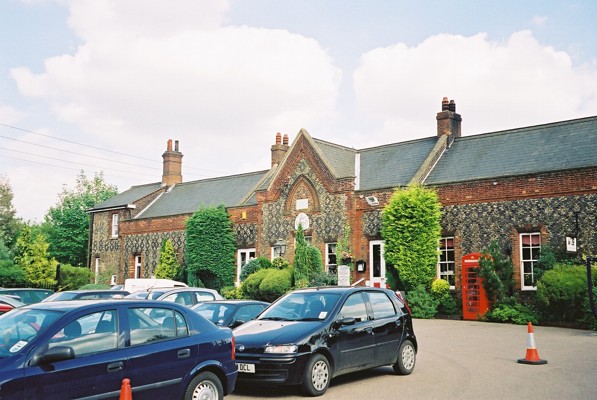 Wymondham Station building rear