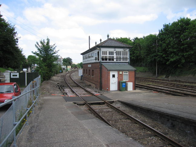 yeovil Pen Mill looking north