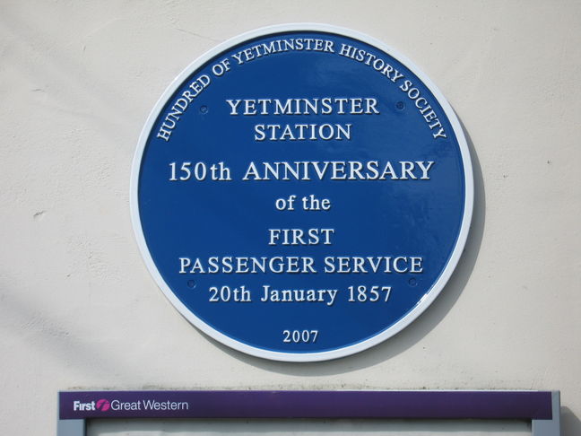 Yetminster plaque