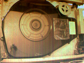 view of the hard disk