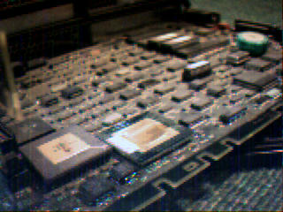 the motherboard