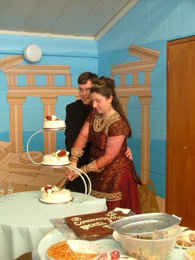 Tony and Rachel's wedding, 9th July 2005