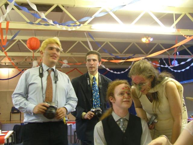 Tony and Rachel's wedding, 9th July 2005