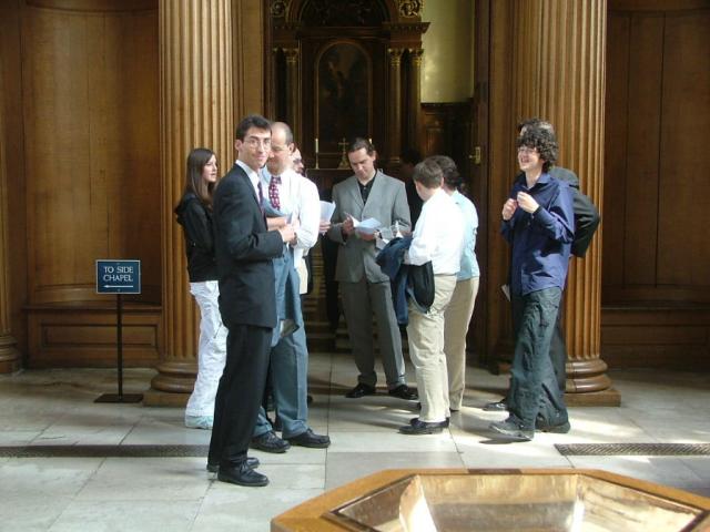 Tony and Rachel's wedding, 9th July 2005
