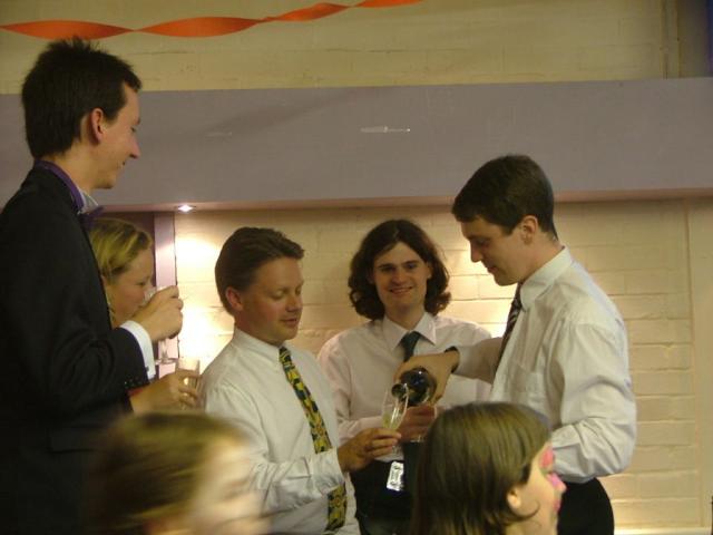 Tony and Rachel's wedding, 9th July 2005