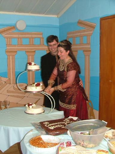 Tony and Rachel's wedding, 9th July 2005