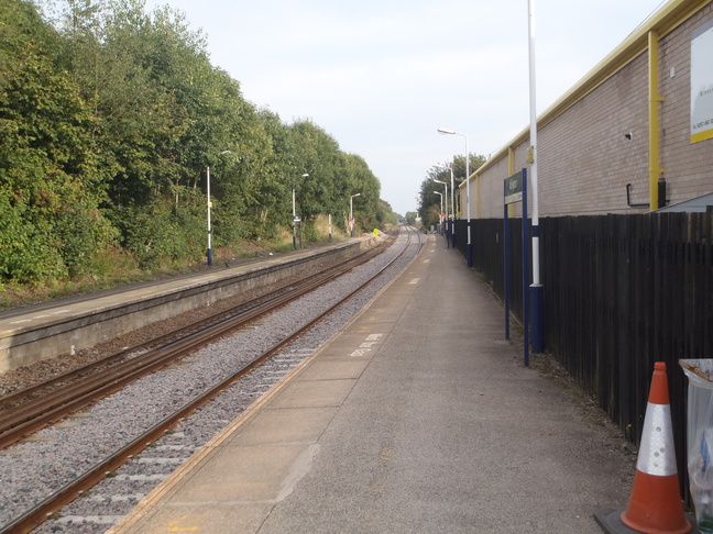 Adlington platform 1 looking south