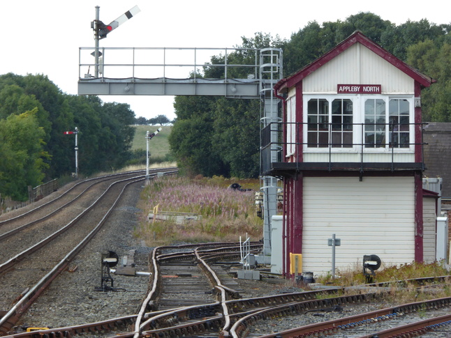 Appleby signalbox and junction