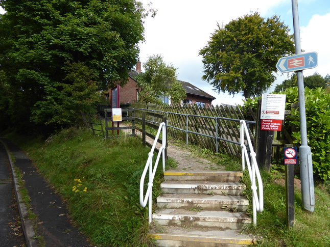 Armathwaite platform 2 entrance