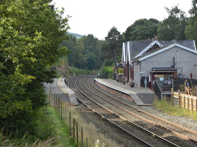 Armathwaite looking south from
signalbox