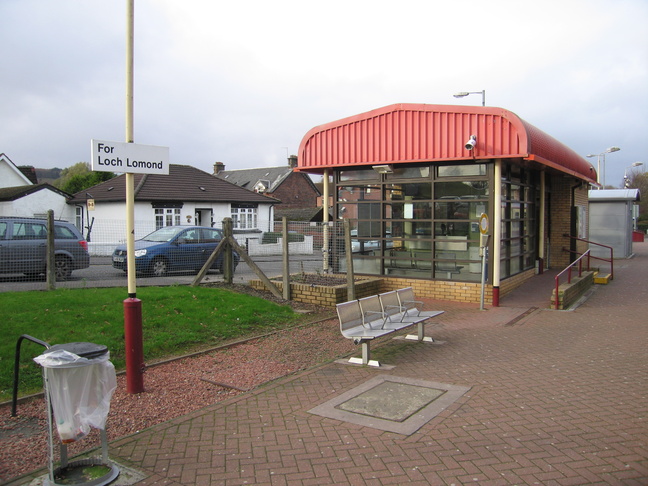 Balloch platform looking north