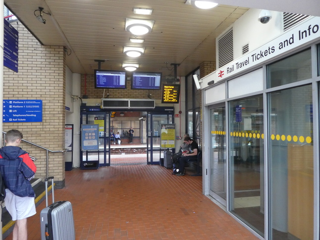 Barnsley platform 1 concourse