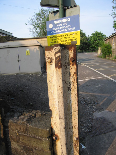 Bath Spa broad gauge rail