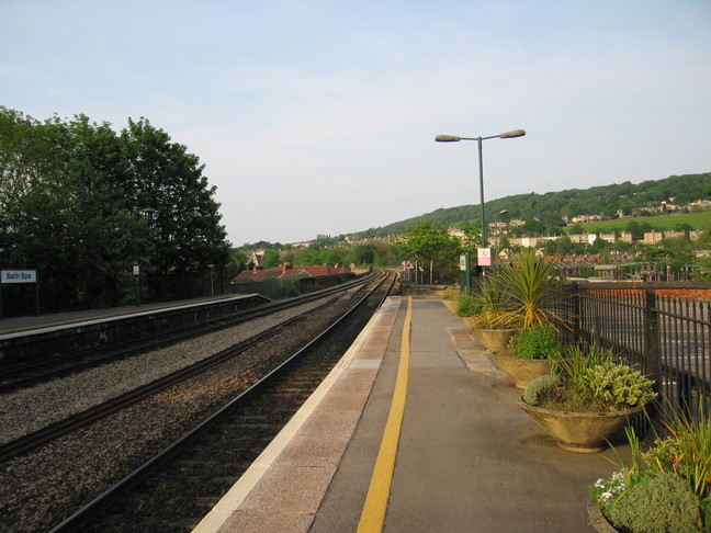 Bath Spa looking east