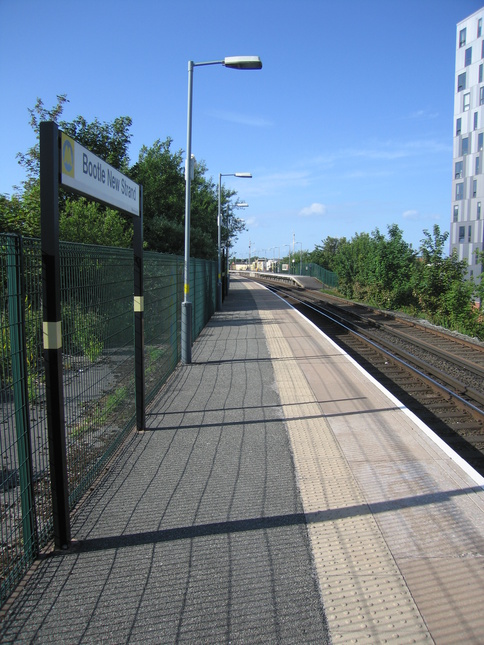 Bootle New Strand platform 2
looking north