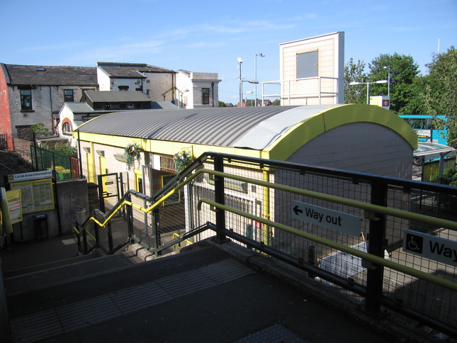 Bootle New Strand station
building rear