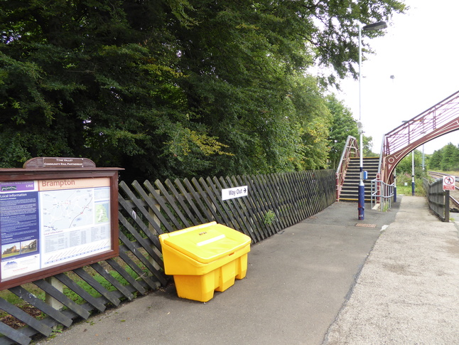 Brampton platform 1 east end