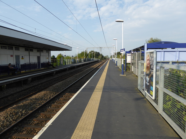 Burnage platform 2 looking north