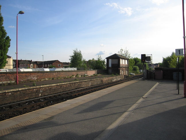 Castleford platform 1 looking west