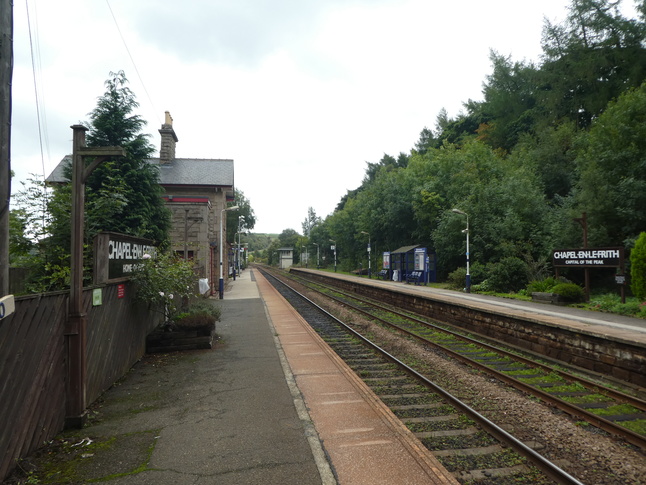 Chapel-en-le-Frith platform 1 looking east